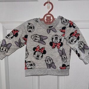 Disney Gray and Red Character Sweatshirt from Primark